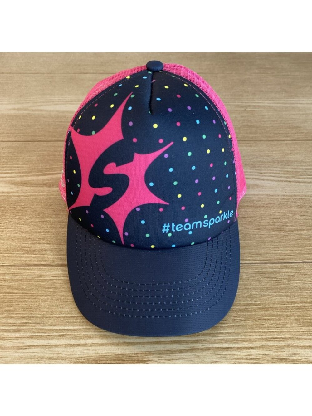 Team Sparkle Trucker Hat Be Awesome Baseball Mesh Strap Back Adjustable Hat